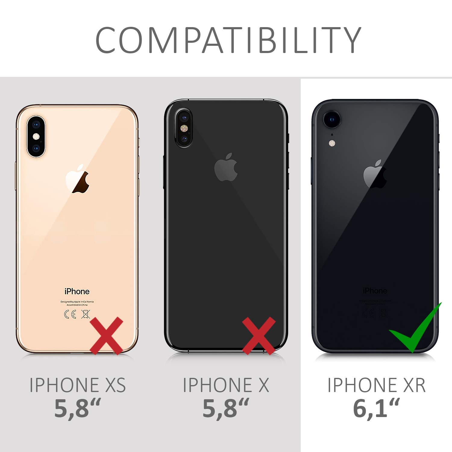 kwmobile Slim Protective TPU Silicone Case for Apple iPhone XR - Shockproof & Scratch Resistant Cover in Bordeaux Violet - Perfect for Everyday Use, Travel & Outdoor Activities