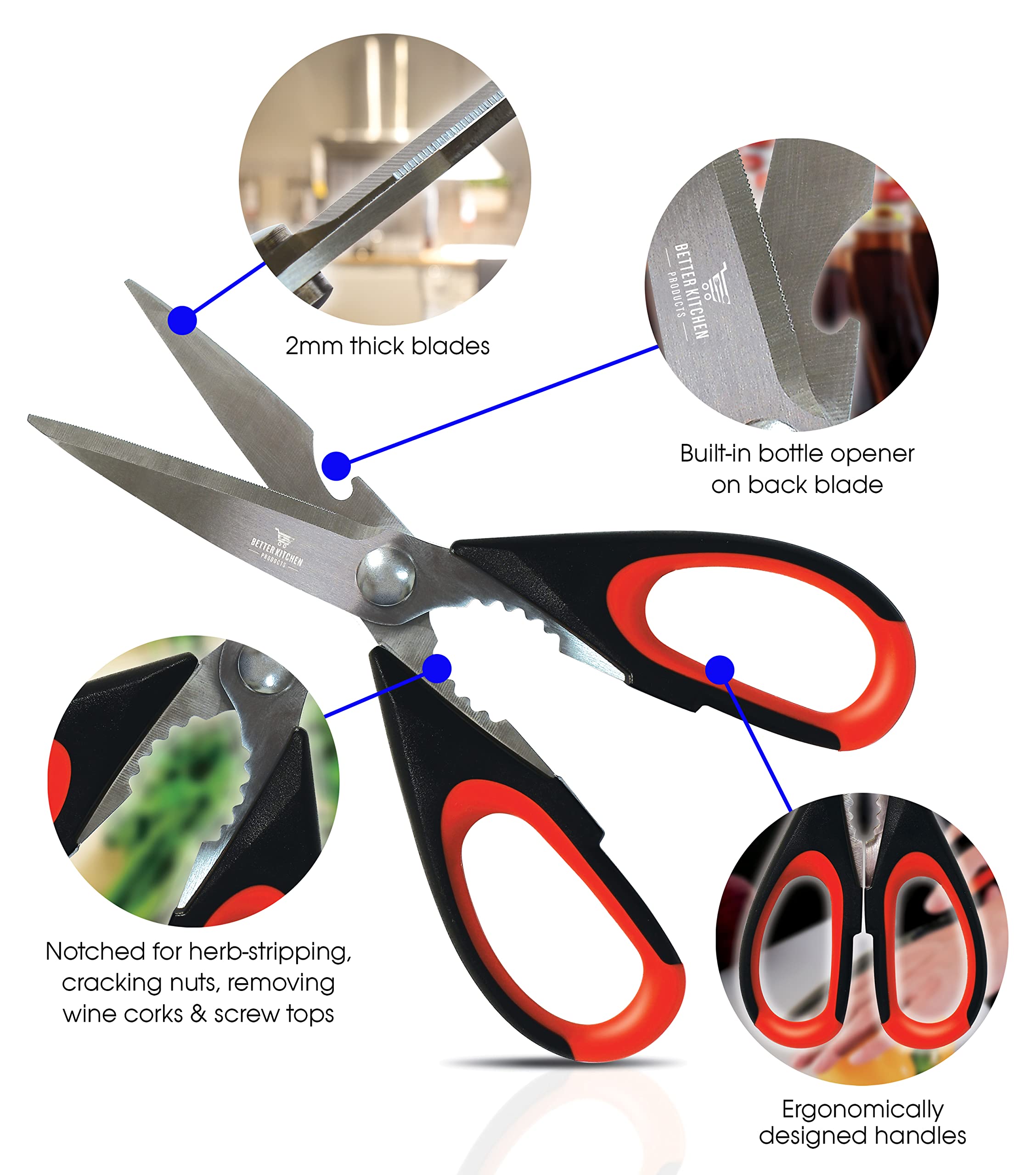 Premium Kitchen Shears 8.5