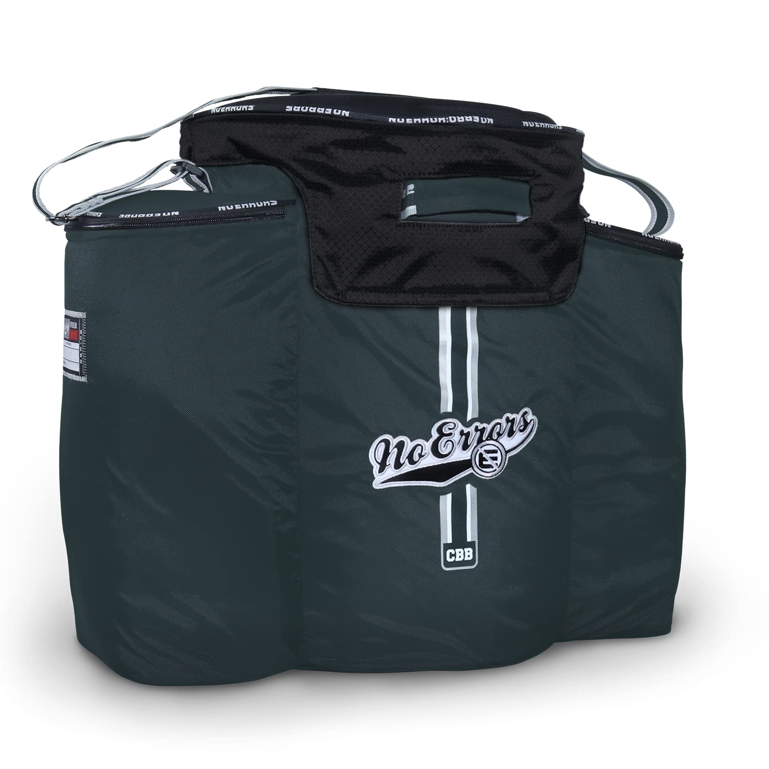 Heavy Duty Baseball Coach Bag with Built-in Cooler - No Errors Coaches Ball Buddy Holds 6 Gallon Bucket & Equipment - Perfect for Baseball Practice, Games & Training Sessions