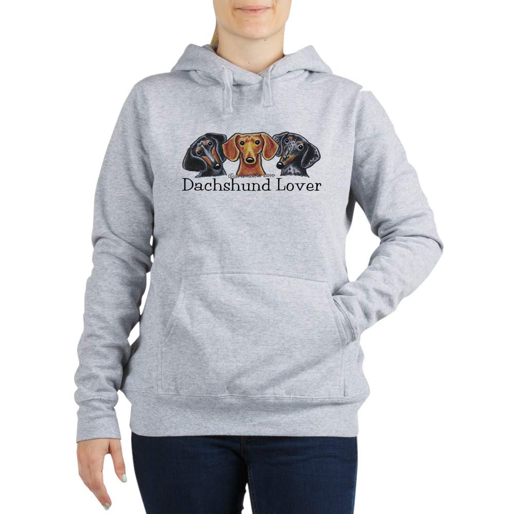 Women's Dachshund Lover Hooded Sweatshirt - Cute Dog Lover Pullover for Casual Wear & Gifts | Perfect for Dog Walks, Coffee Dates & Cozy Weekends