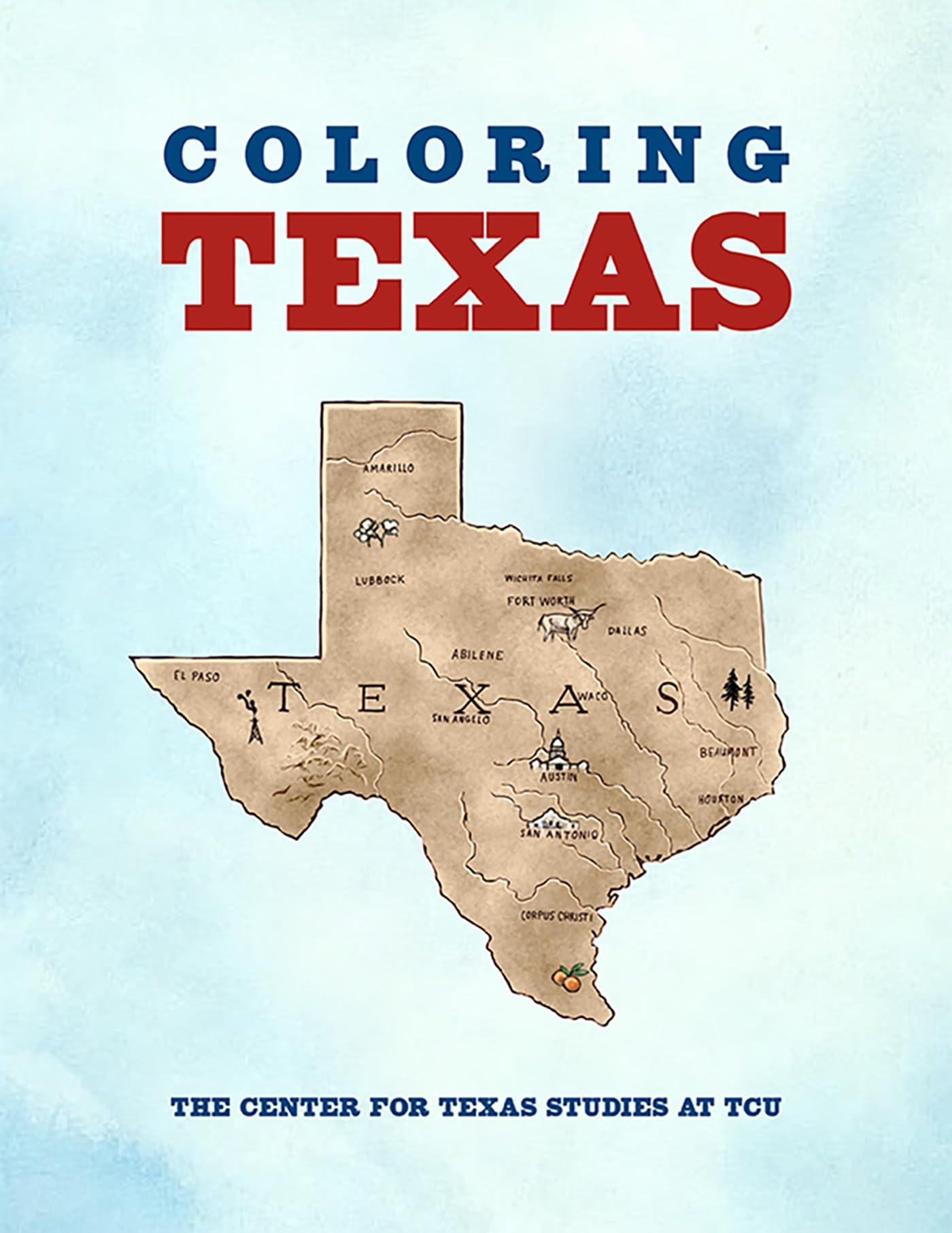 Texas History Coloring Book for Adults & Kids - Educational & Fun Activity for Learning Texas State History | Perfect for Classrooms, Homeschooling & Relaxation