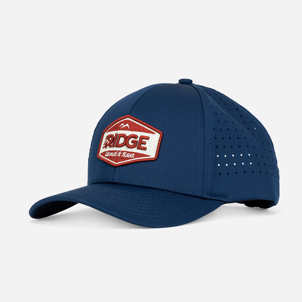 Ridge Apparel Land and Sea Snapback Hat - Adjustable Baseball Cap for Men & Women - Outdoor, Fishing, and Casual Wear