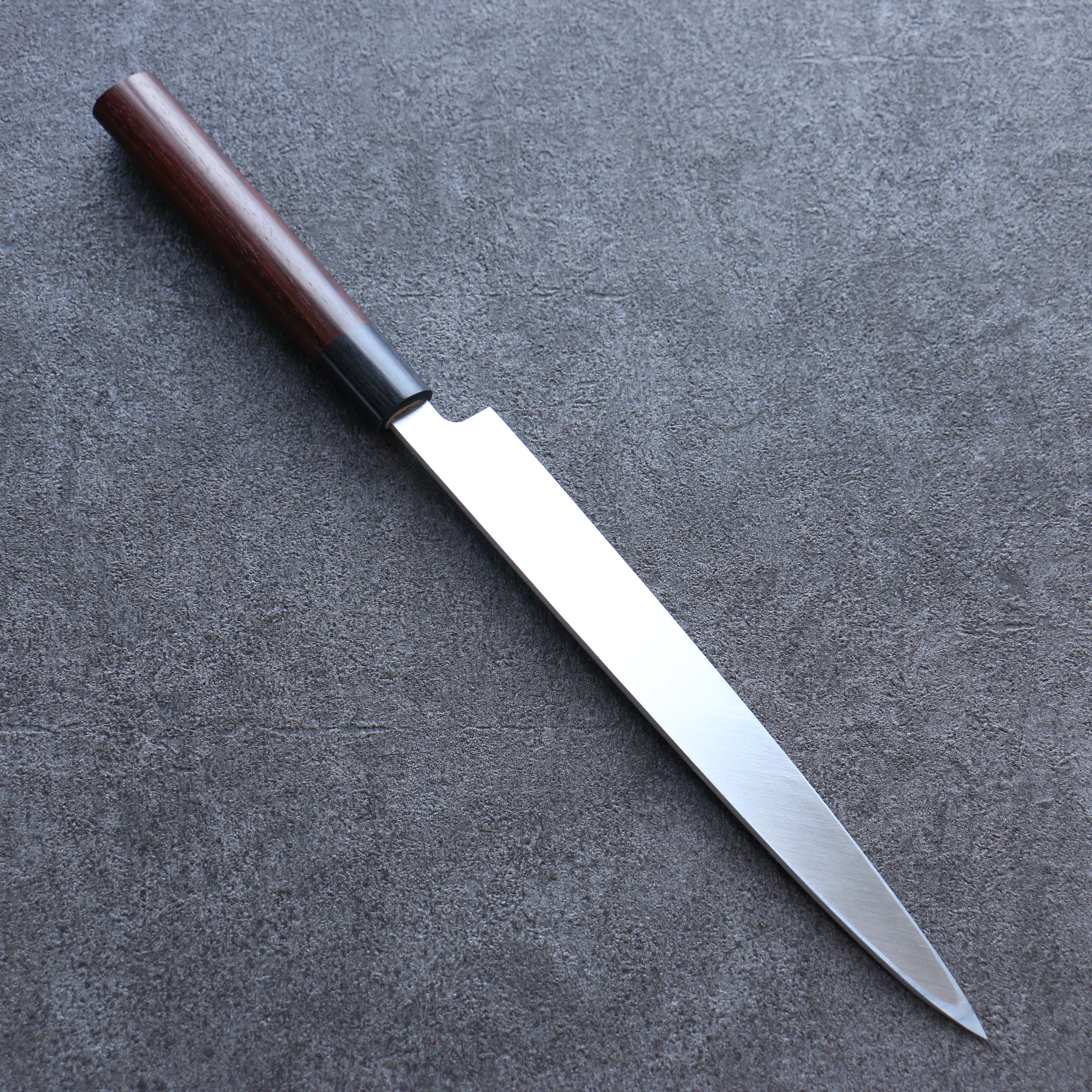 Premium Seisuke VG1 Kasumitogi Yanagiba 240mm Japanese Sushi Knife with Rosewood Handle – Perfect for Slicing Raw Fish, Sashimi & Sushi Preparation