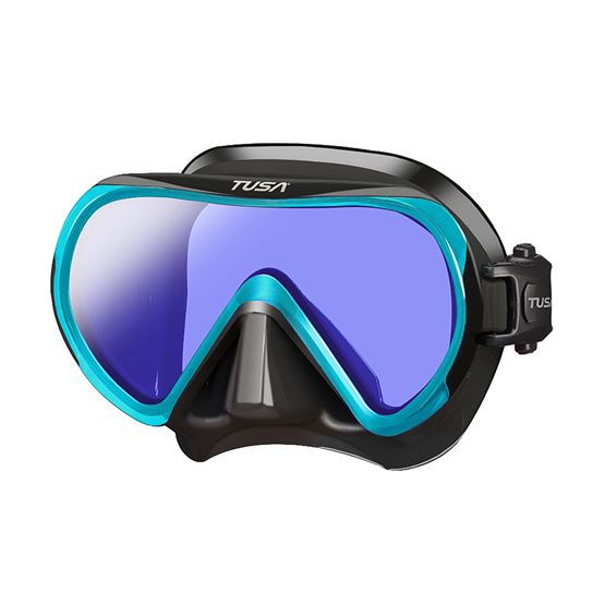 Tusa Ino Pro Dive Mask - Premium Snorkeling & Scuba Mask for Adults - Comfortable, Anti-Fog, Wide View for Ocean Swimming, Snorkeling, and Underwater Photography