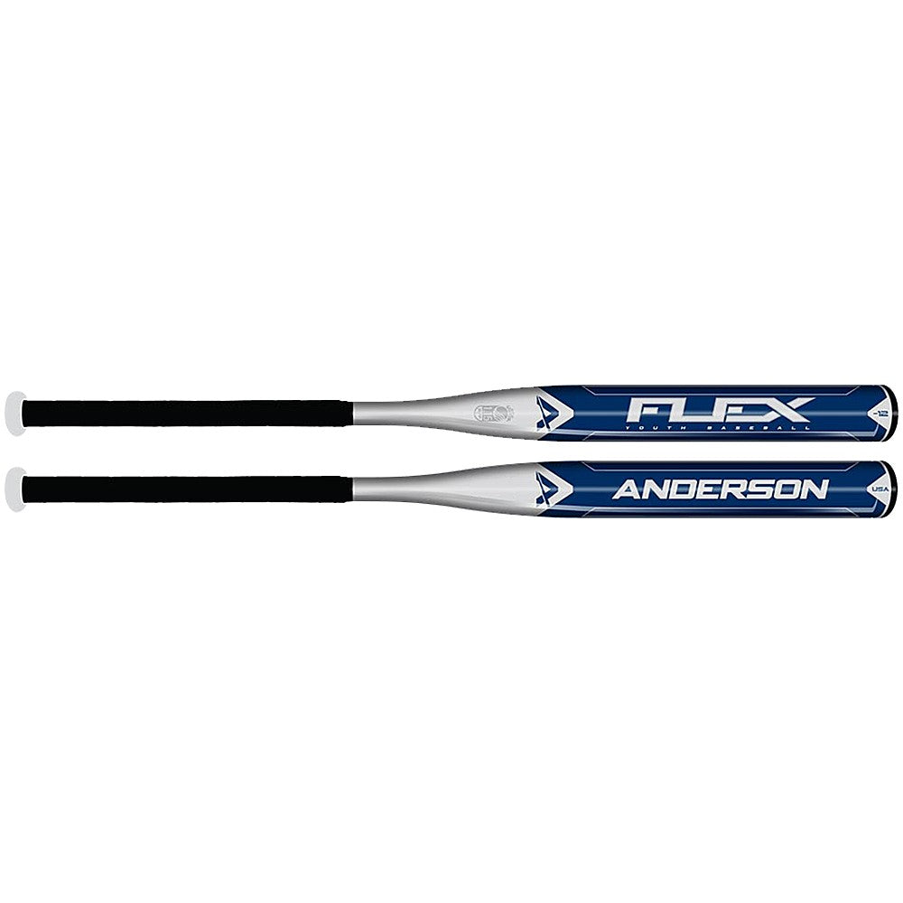 Anderson Flex 015031 Youth Baseball Bat - USA Certified for Little League (Ages 12) | Perfect for Youth Baseball Practice, Games & Training Sessions