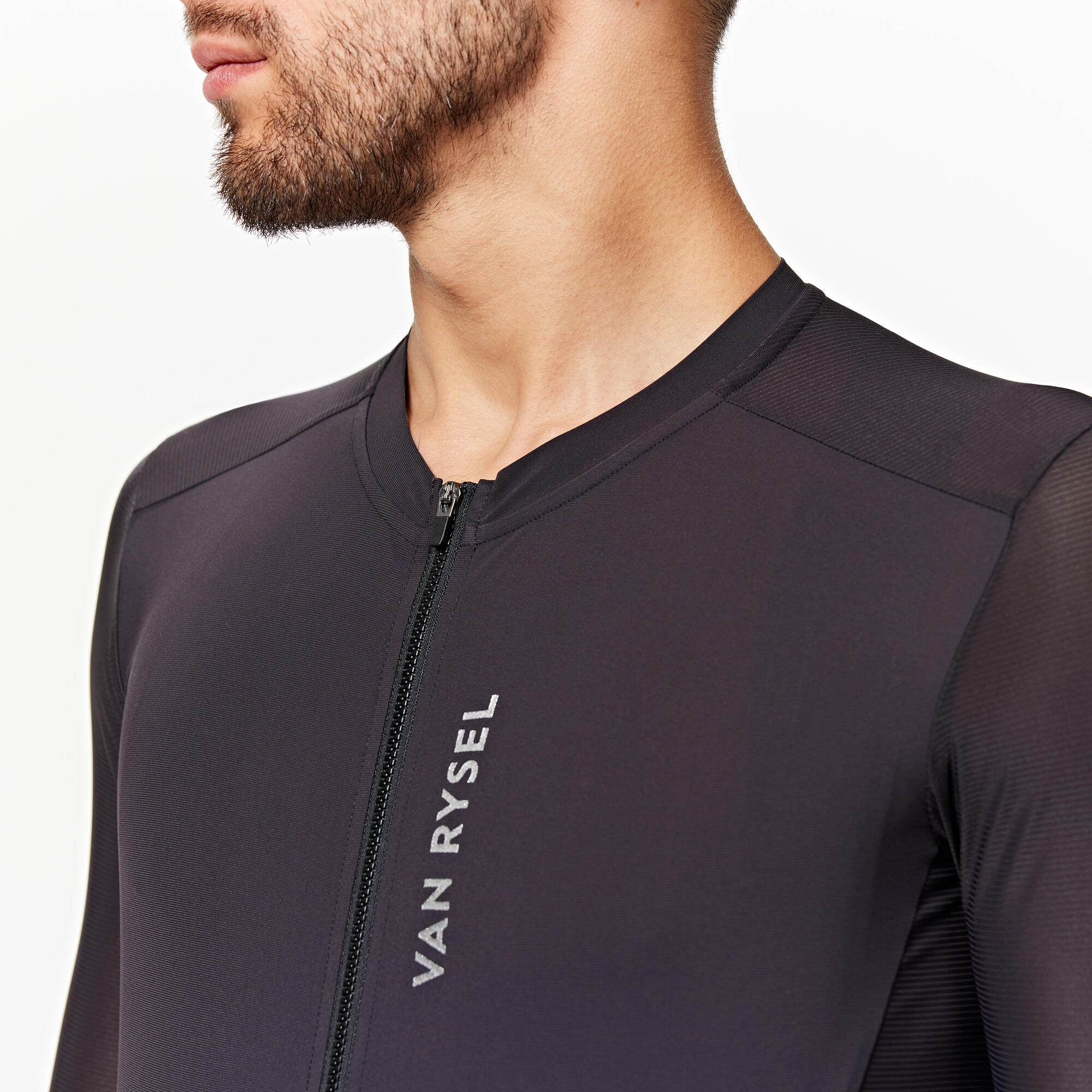 Van Rysel Unisex RCR 2 Short Sleeve Cycling Jersey - Breathable & Quick-Dry for Road Biking & Training - Perfect for Men & Women Cyclists