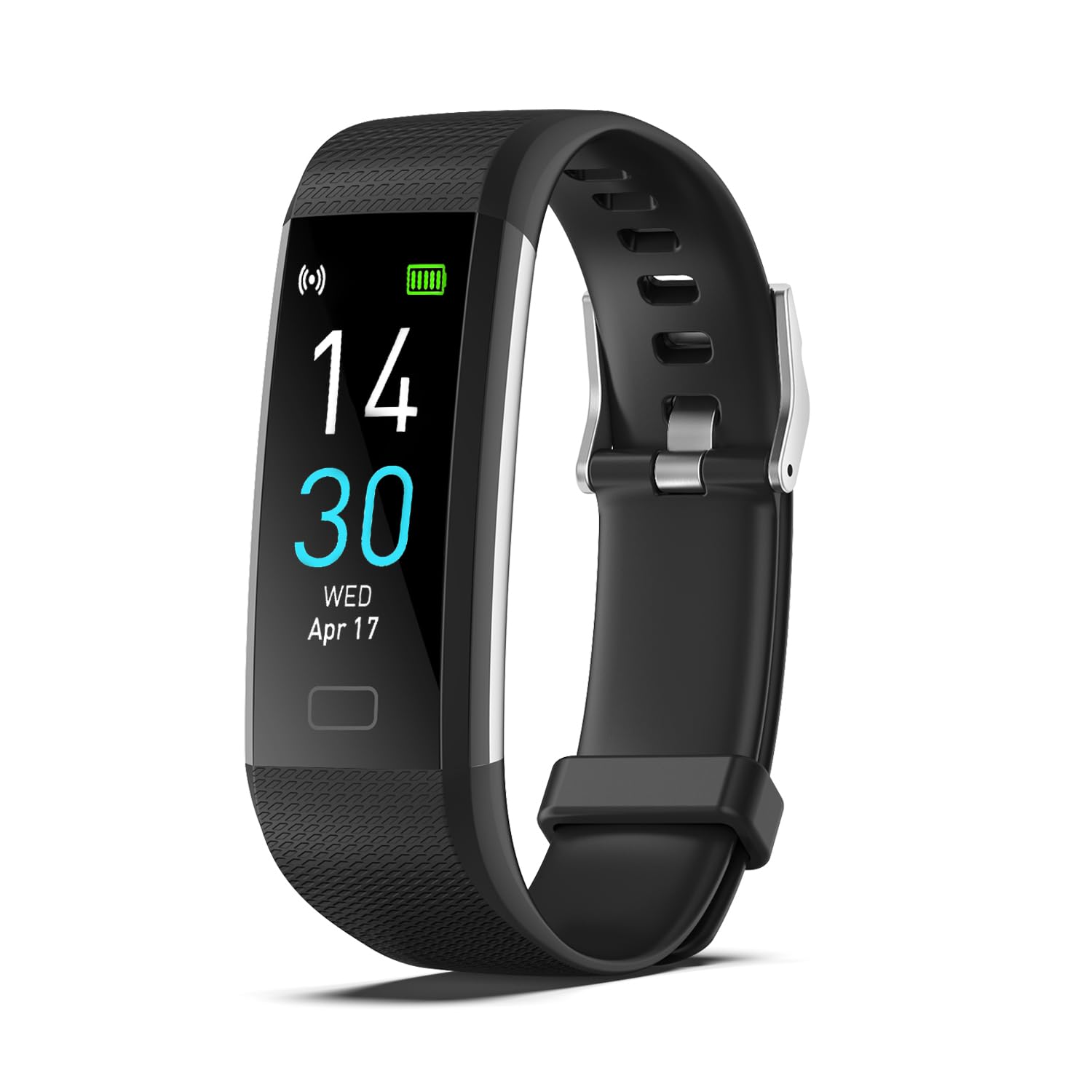 Best Fitness Tracker with Heart Rate Monitor, Sleep Tracking & Step Counter - IP68 Waterproof Smart Watch for Men & Women | Perfect for Running, Gym Workouts & Daily Activity Tracking