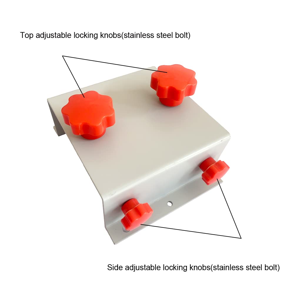Professional Silk Screen Printing Platen Bracket & Plate Pallets Clamp - Heavy Duty Screen Printing Mounting Tool for DIY T-Shirt, Poster & Fabric Printing