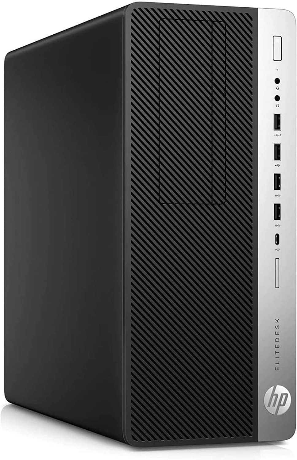 HP EliteDesk 800 G4 Business Desktop Computer - Intel Core i3, 16GB RAM, 256GB SSD, Intel UHD Graphics 620, USB-C & USB 3.1, Windows 10 Pro (Renewed) - Perfect for Office Work, Home Use & Small Business Computing