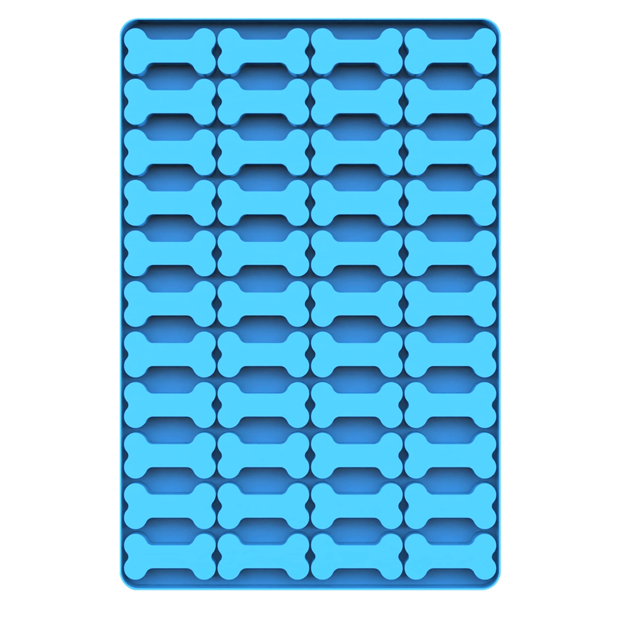 Dog Bone Silicone Mold for Candy, Chocolate, Ice Cubes & Dog Treats - Reusable Baking & Freezing Mold (1 Piece) - Perfect for Homemade Dog Biscuits, Party Favors & DIY Pet Treats