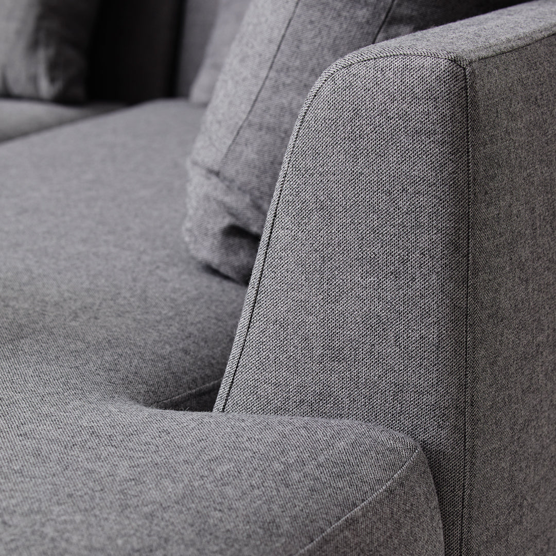 Modular Sofa Edge V2 - Customizable Sectional Couch with 33 & 38 Inch Modules for Living Room, Lounge & Home Theater Seating