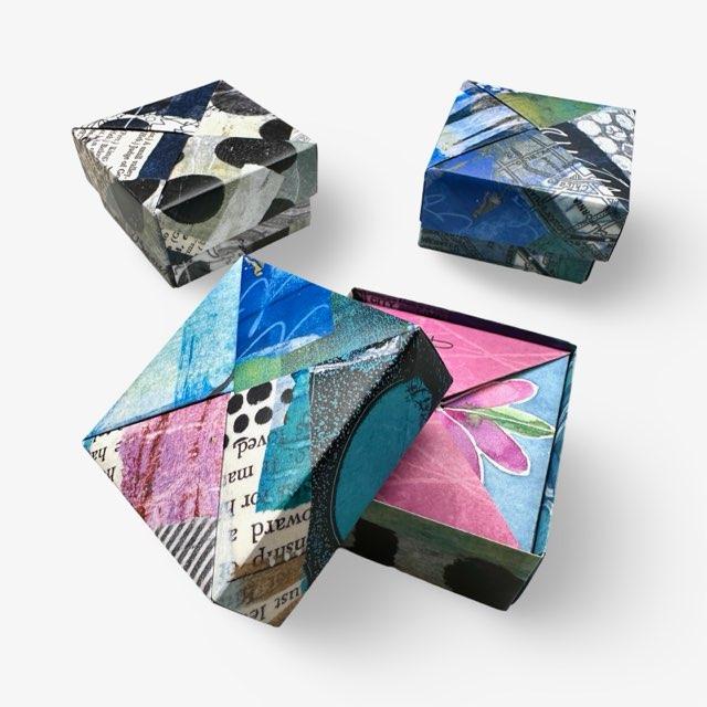 Black & White Origami Collage Kit (4551) - DIY Paper Art for Home Decor, Gifts & Creative Projects