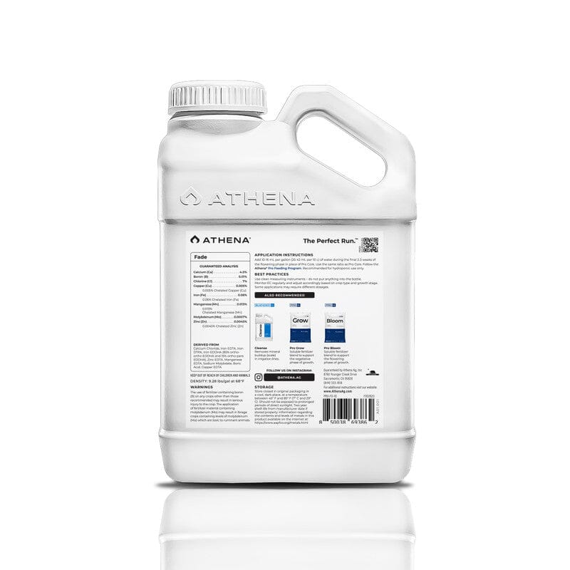 Athena Pro FADE 1 Gallon (3.785 Litre) Hair Dye Developer - Professional Hair Coloring Cream for Salon & Home Use