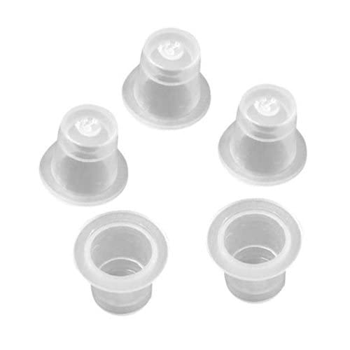 STORE99® 100 Pack Disposable Tattoo Ink Cups with Lids - Sterile & Hygienic Tattoo Supplies for Professional Artists & Home Use