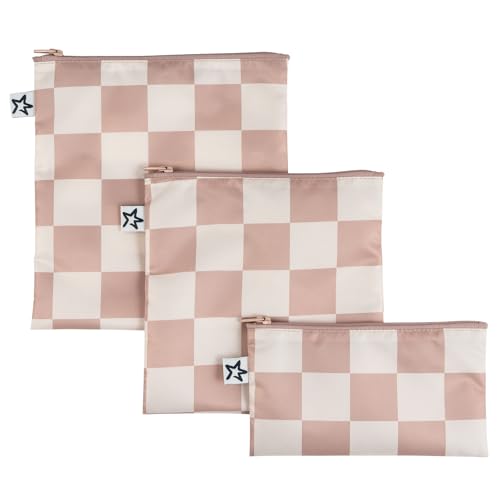 Beige Checkers-3pcs