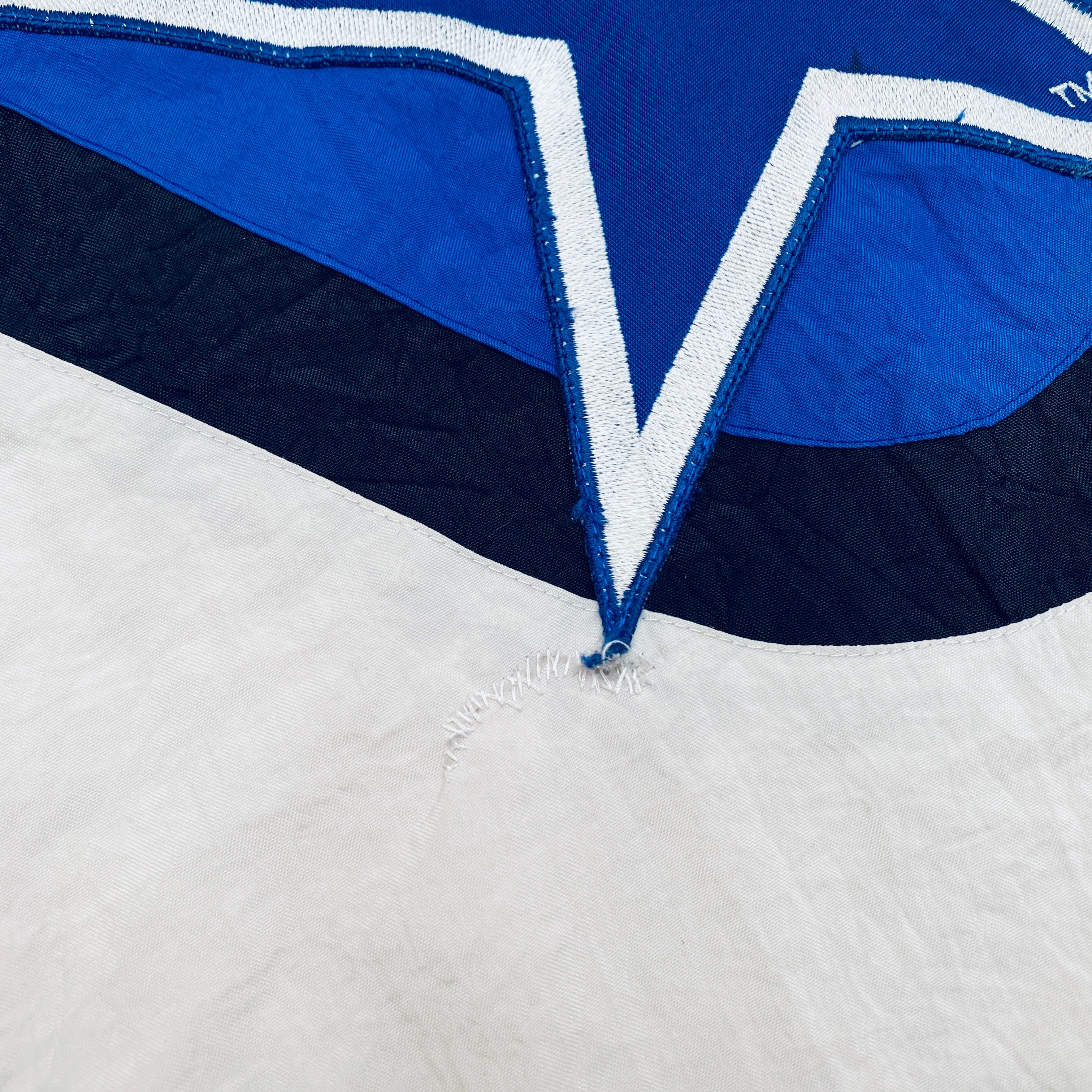 Dallas Cowboys: 1990's Apex One Ice Cream Man Wave Fullzip Proline Jacket (L)