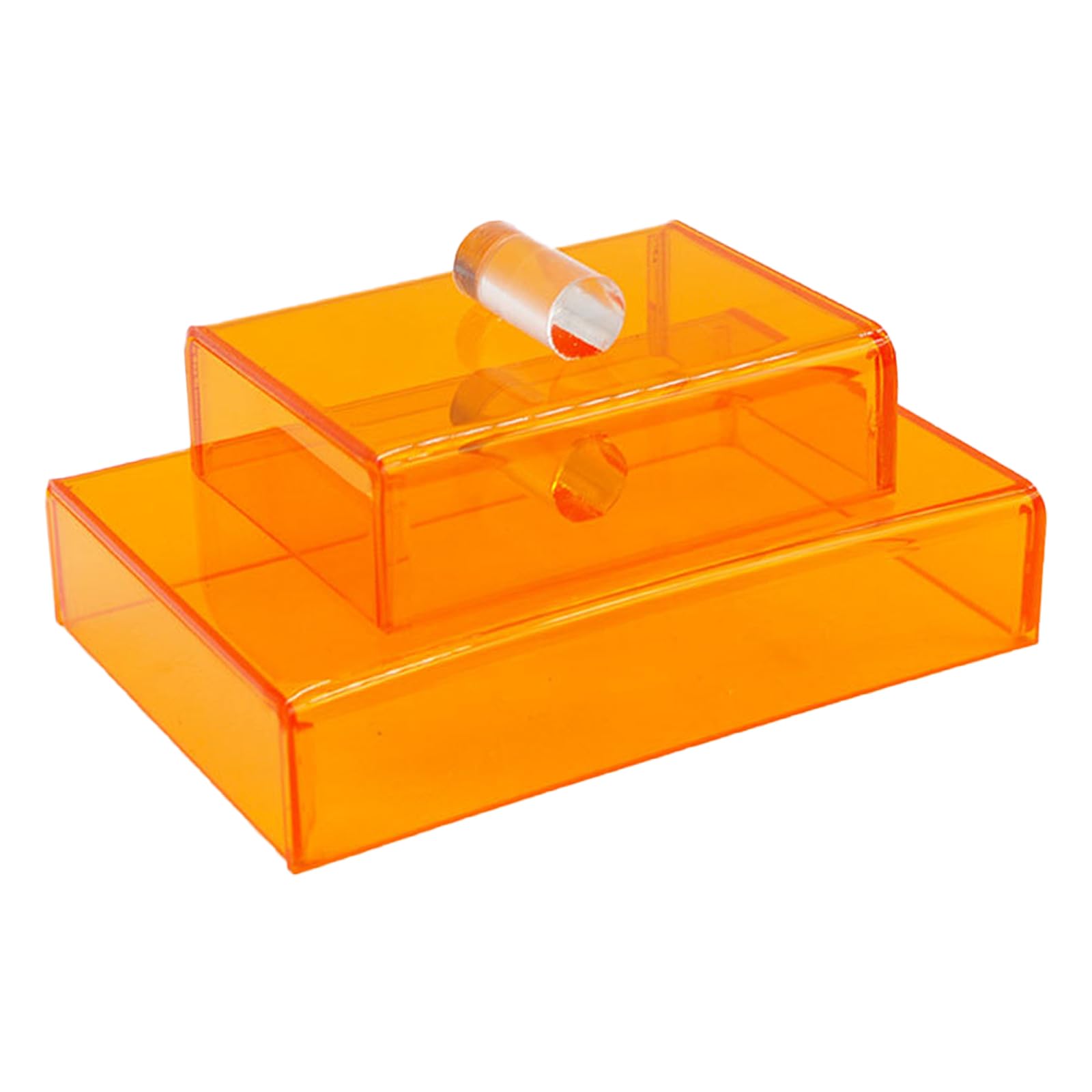 Dental Curing Light Protector Box - Orange UV Shield Cover for LED Curing Lights (2 Sizes, Small Included) | Perfect for Dental Clinics & Teeth Whitening Procedures