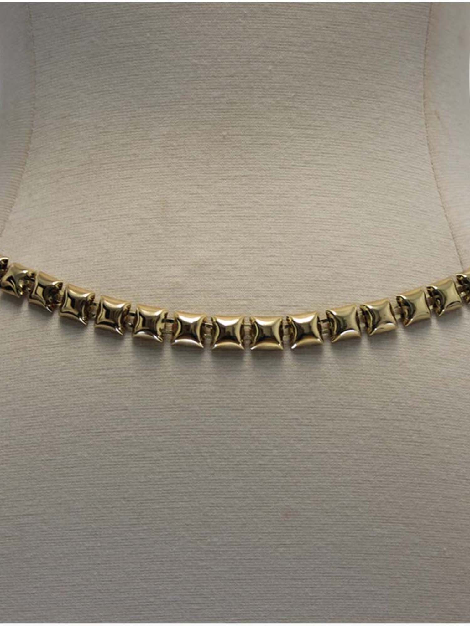 18K Gold Plated Single Strand Chain Link Body Jewelry Belt for Women - Waist Chain Belly Dance Accessory, Festival Outfit, Boho Style Costume