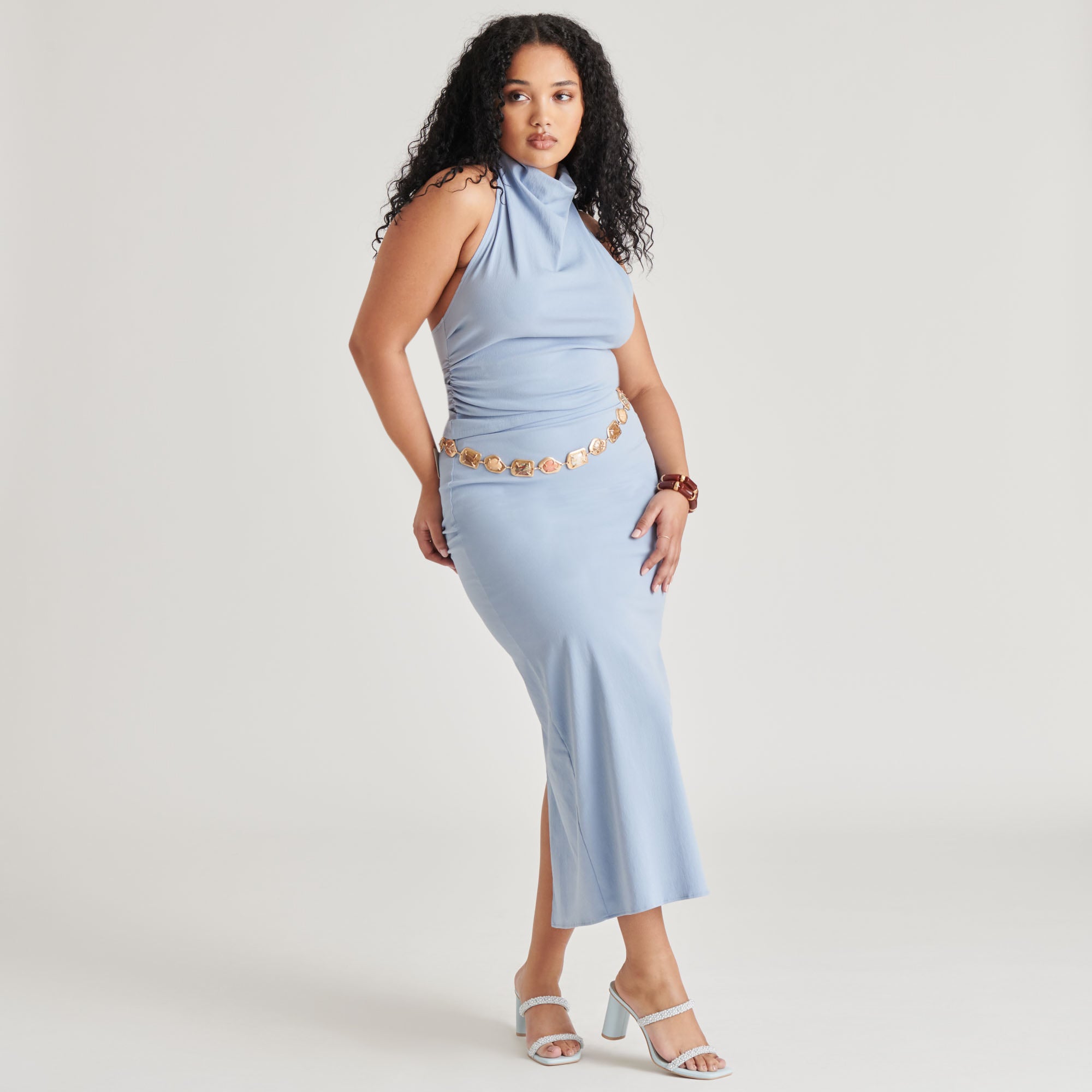 NOLAH PEARL HEELS in Ice Blue - Stella Style Women's High Heels for Weddings, Parties & Special Occasions