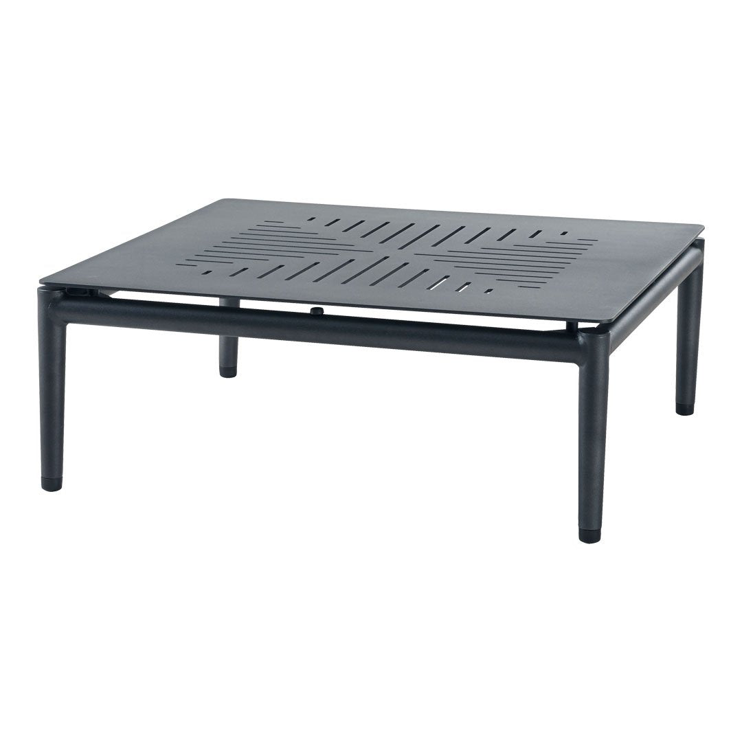 Modern Conic Outdoor Coffee Table - Durable Weather-Resistant Patio Furniture for Garden, Poolside & Backyard Relaxation