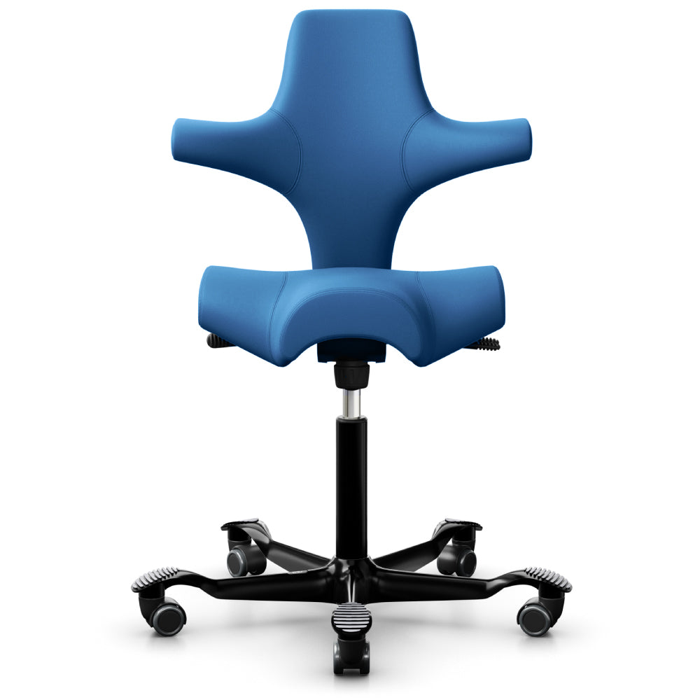 HÅG Capisco 8106 Ergonomic Saddle Chair - Adjustable Height & Tilt for Office & Home Workspace - Perfect for Desk Work, Gaming & Creative Professionals