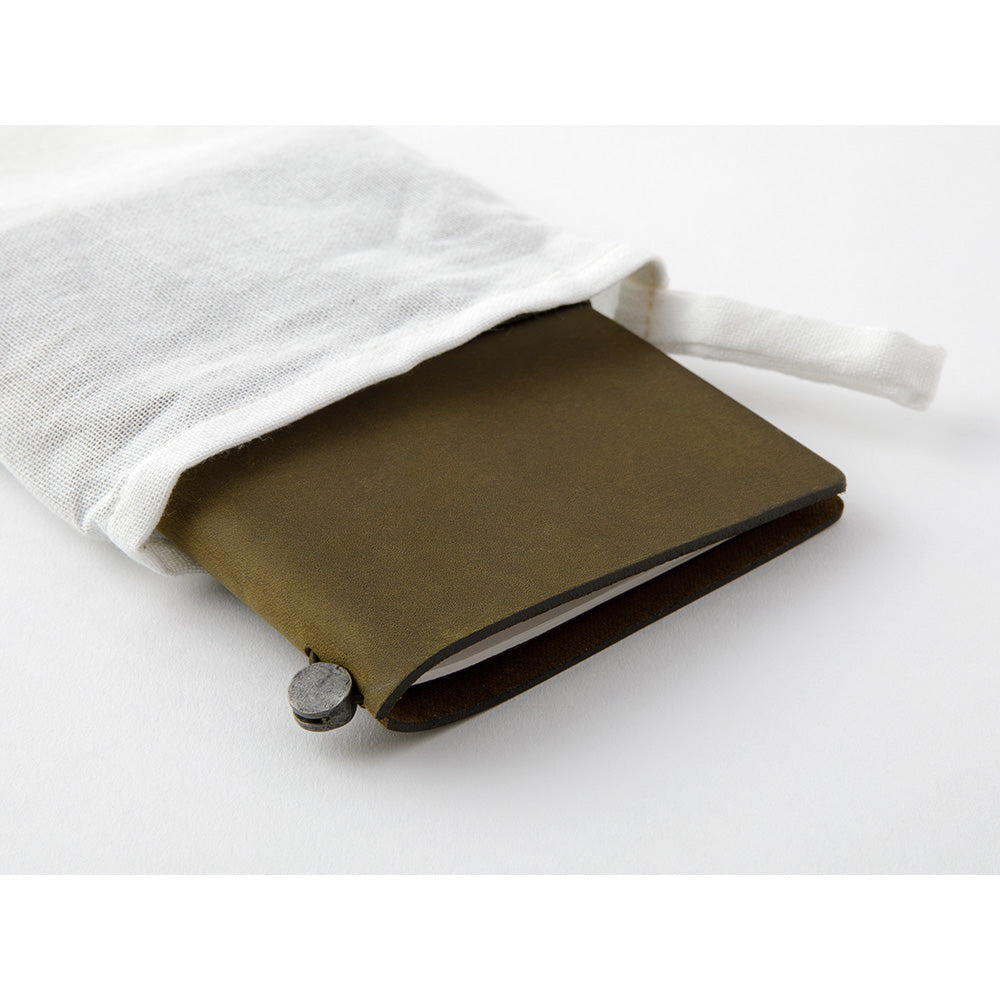 TRAVELER'S COMPANY TRAVELER'S Notebook Starter Kit - Passport Size Olive | Premium Leather Travel Journal for Writing, Sketching & Adventure Planning | Perfect Gift for Travelers & Journal Enthusiasts