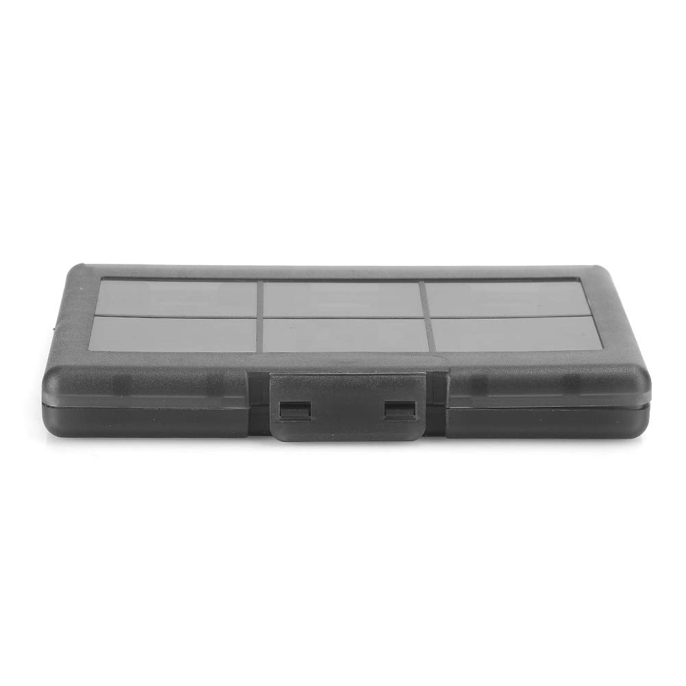 Nintendo Switch Game Card Holder - Black Switch Game Card Storage Case with Delicate Touch for Secure Protection | Perfect for Travel, Gaming On-The-Go & Organizing Switch Game Collection