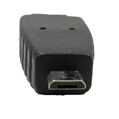USB A Female to Micro USB Male Adapter Converter - Charge & Sync Devices Like Smartphones, Tablets, Cameras & More