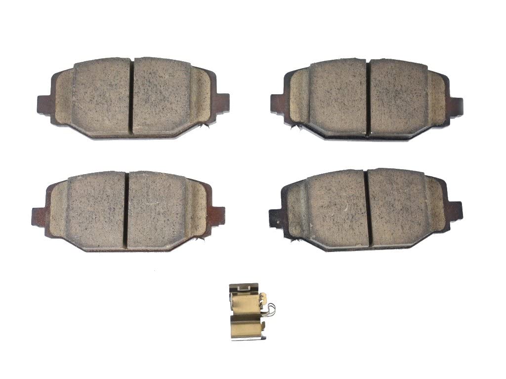 Mopar 68159526AB Rear Disc Brake Pad - High Performance Brake Pads for Jeep, Dodge, Chrysler Vehicles - Perfect for Off-Roading & Daily Commuting
