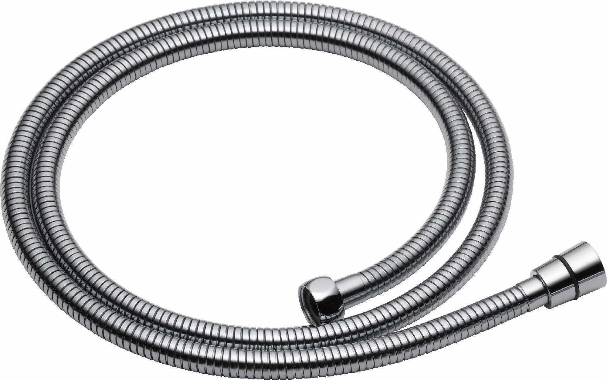 Brizo RP49645PC 60-82 Inch Stretchable Metal Hand Shower Hose with Gaskets - Chrome Finish for Bathroom & Kitchen Faucet Replacement