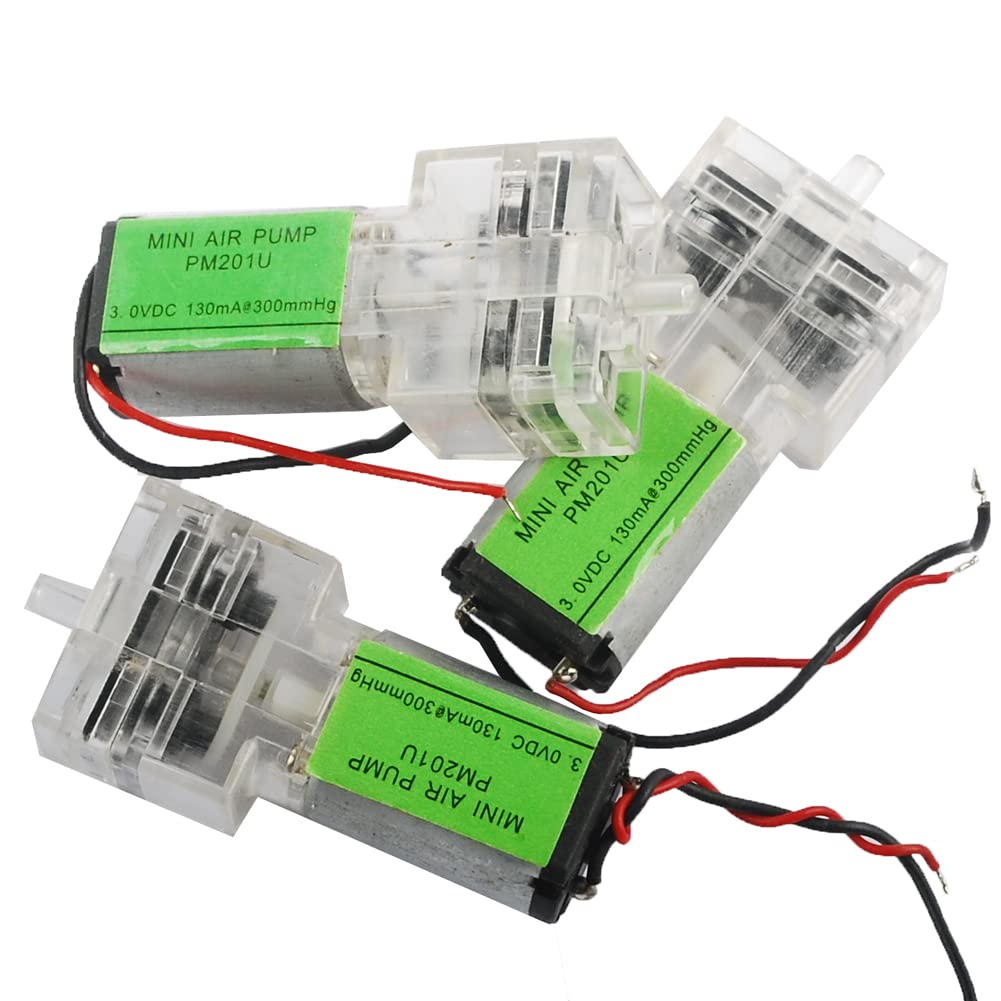 Mini DC3V 130mA 300mmHg Air Pump - Portable Aquarium Oxygen Pump for Fish Tank, Fishing Bait Aerator | Perfect for Home Aquariums, Outdoor Fishing & Bait Keeping