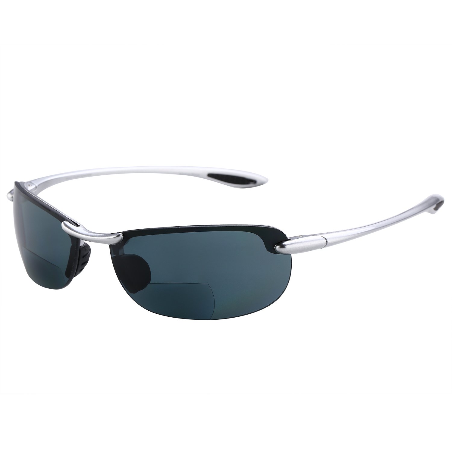 Mass Vision 'The Raptor' Polarized Lightweight Bifocal Sunglasses for Men & Women - UV Protection, Driving, Fishing & Outdoor Activities