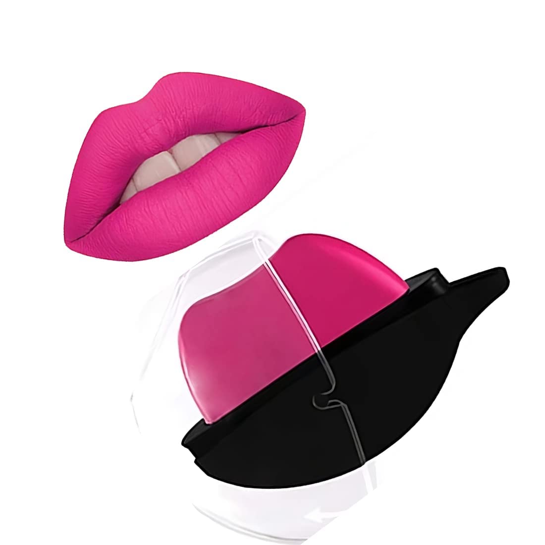 Long Lasting Waterproof Matte Lipstick - Kiss Proof, Moisturizing Lipstick for Women & Girls, Apple Design, Professional Beauty Makeup for Daily Wear & Special Occasions