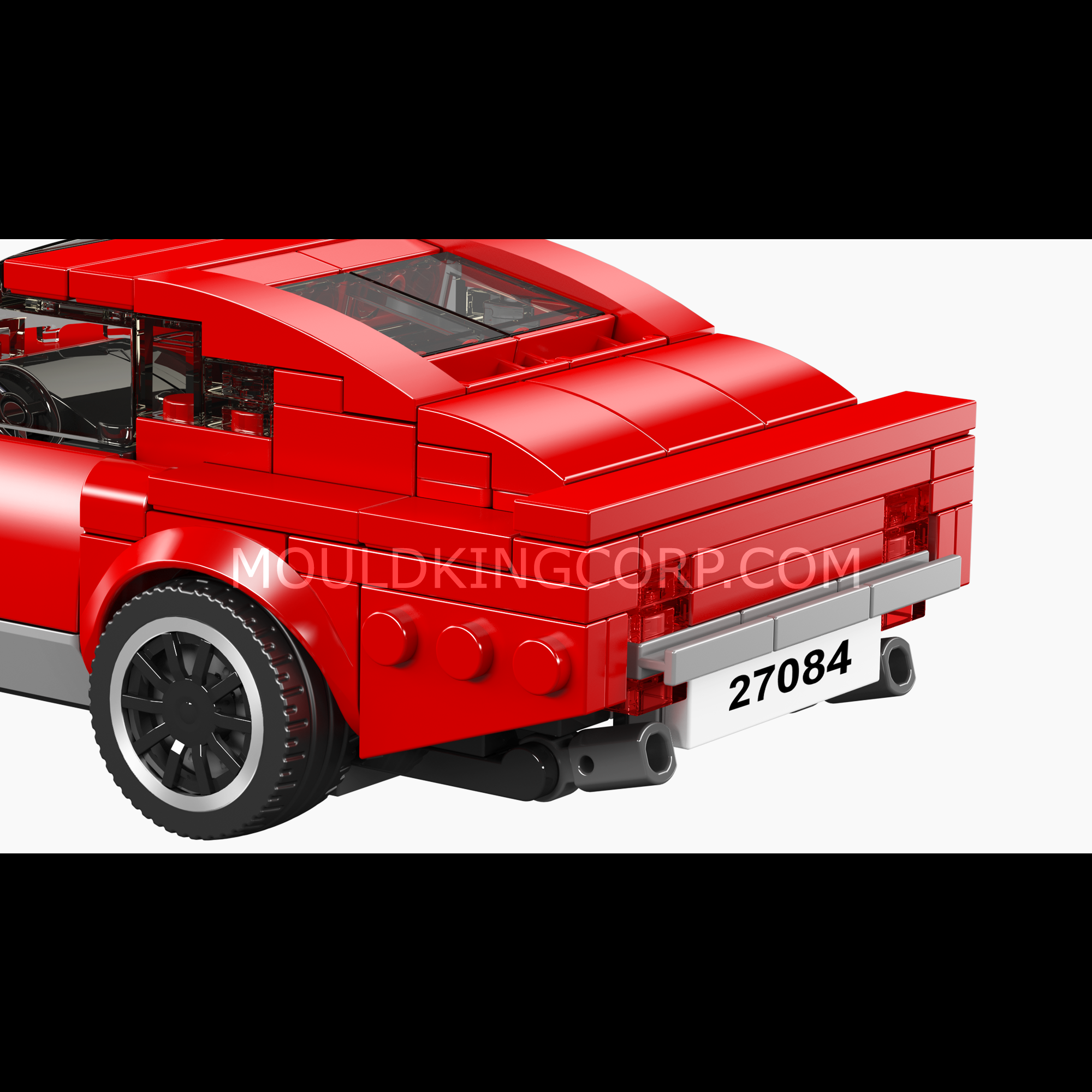 Mould King 27084 Martin V8 Vintage Car Model Building Set - 365 Pieces DIY Construction Toy for Adults & Teens | Collectible Display Model, Gift for Car Lovers, STEM Educational Activity