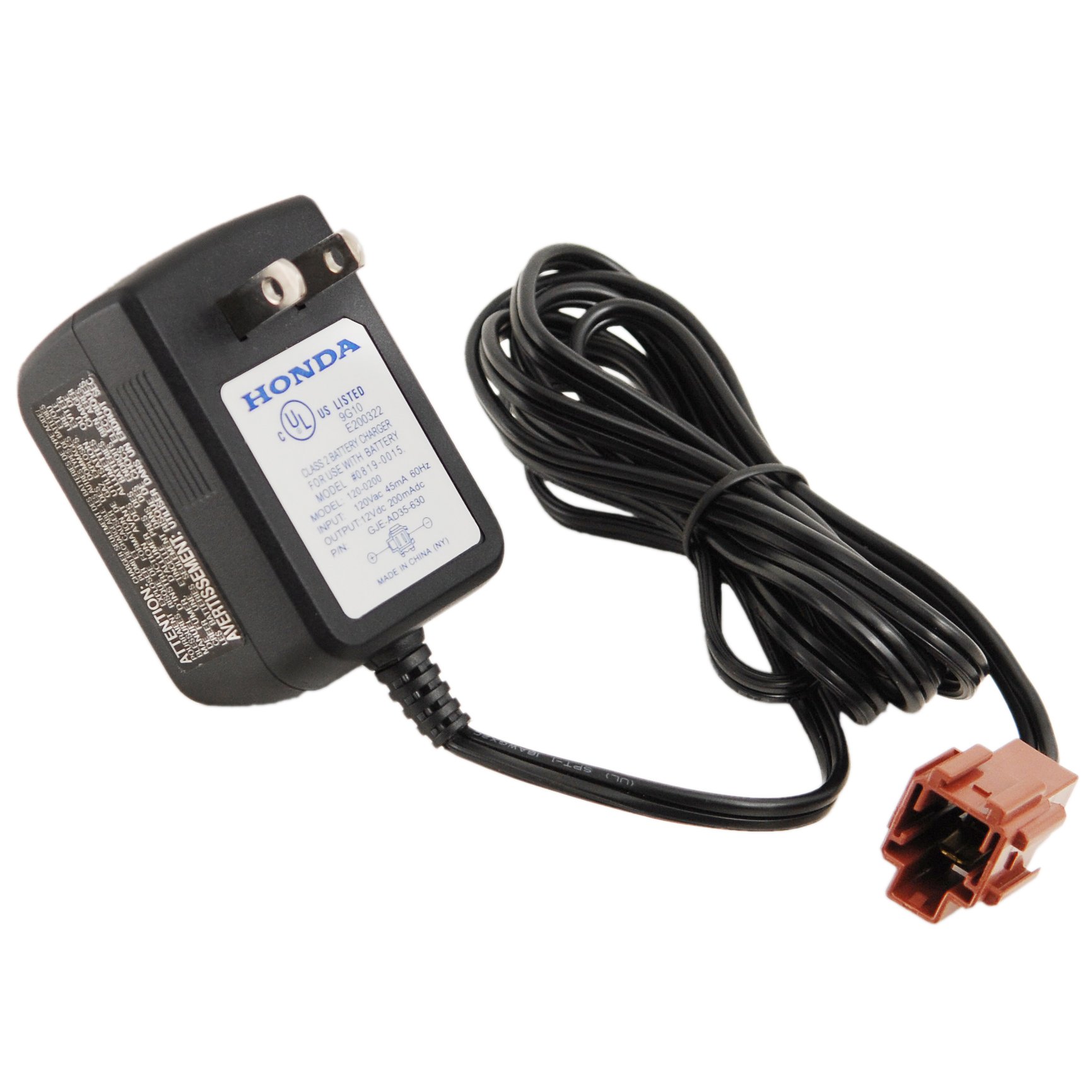 Honda 31570-VH7-B03 Battery Charger - 12V Car Battery Maintainer & Trickle Charger for Honda Vehicles - Perfect for Long-Term Storage & Winter Use