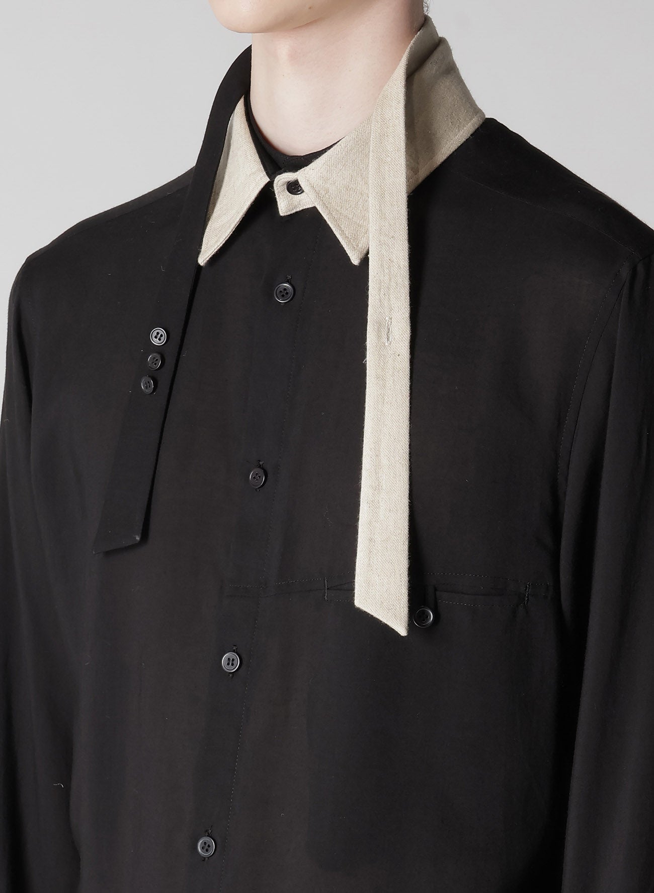Elegant Cellulose Loan Ribbon Spare Collar Blouse for Women - Perfect for Office Wear, Parties & Special Occasions