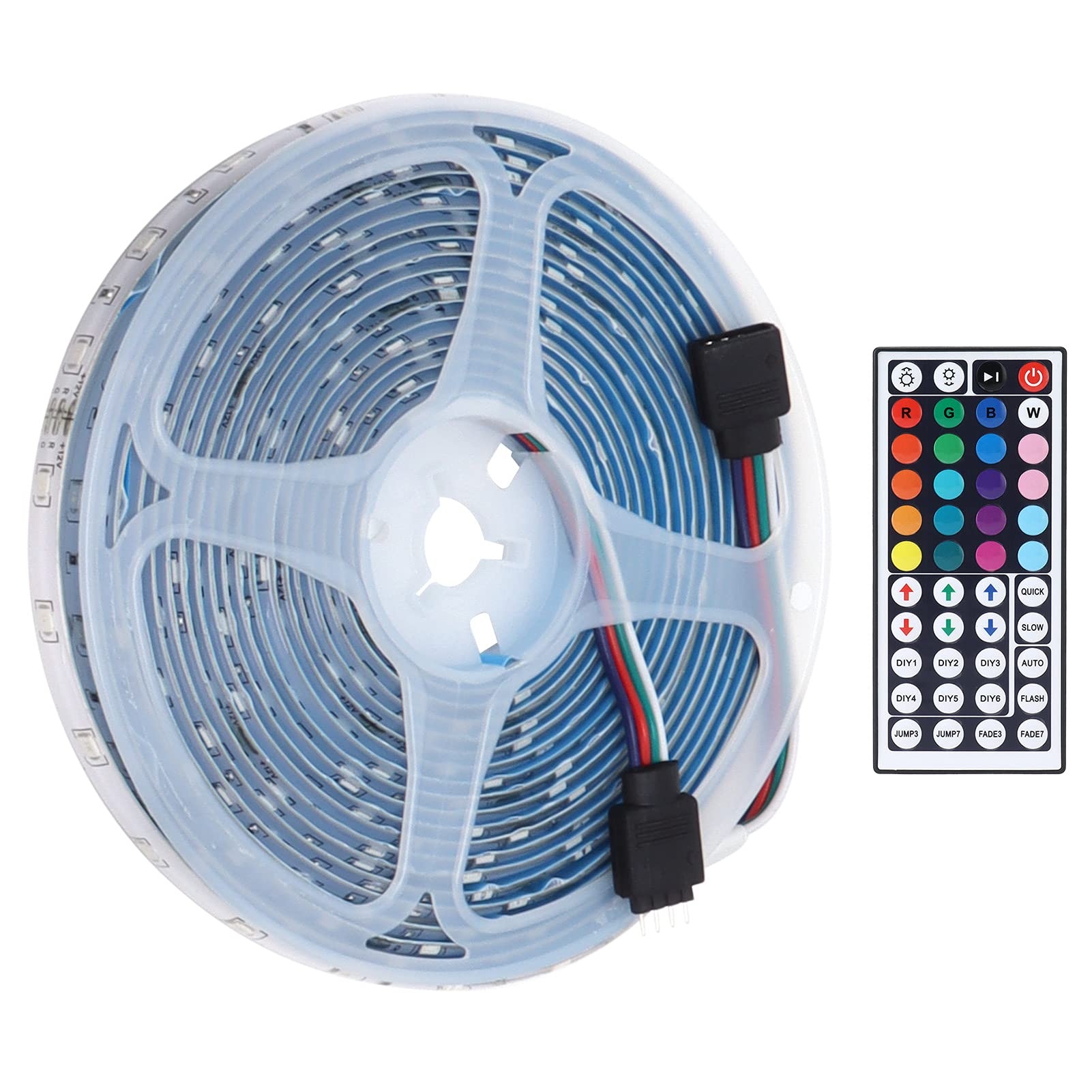 300LED RGB Flexible Rope Lights - Waterproof LED Strip Lights for Porch, Outdoor Patio, Garden, and Holiday Decorations
