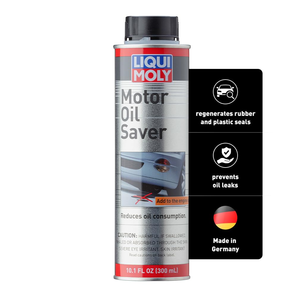 LIQUI MOLY Motor Oil Saver 300ml - Engine Oil Additive for Improved Performance & Reduced Friction - Extends Engine Life - Perfect for Cars, Trucks & Motorcycles