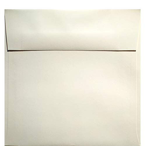 Classic Crest Natural White 7x7 Square Envelopes (80 lb Smooth) - Pack of 250 - Perfect for Wedding Invitations, Greeting Cards & Business Correspondence