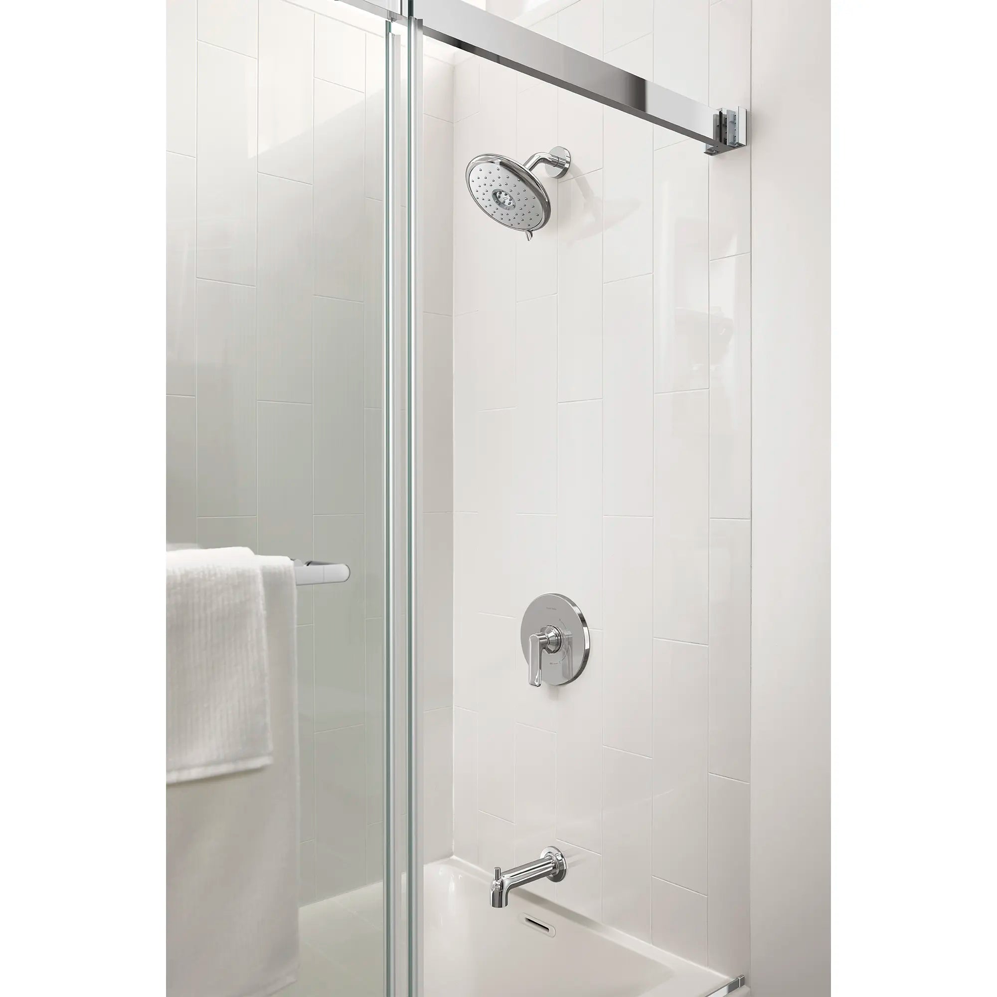 60 x 32 x 72 Inch Vertical Tile Bath Wall Set - Waterproof Shower Panel System for Modern Bathroom Renovation | Perfect for Home Spa, Luxury Bath & Shower Area Upgrade