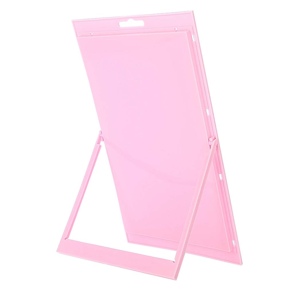 Eco-Friendly Portable Nail Polish Display Stand - Slim Manicure Tool for Nail Art Practice, Carving & Drawing (Pink) | Perfect for Salon Professionals & DIY Nail Enthusiasts at Home