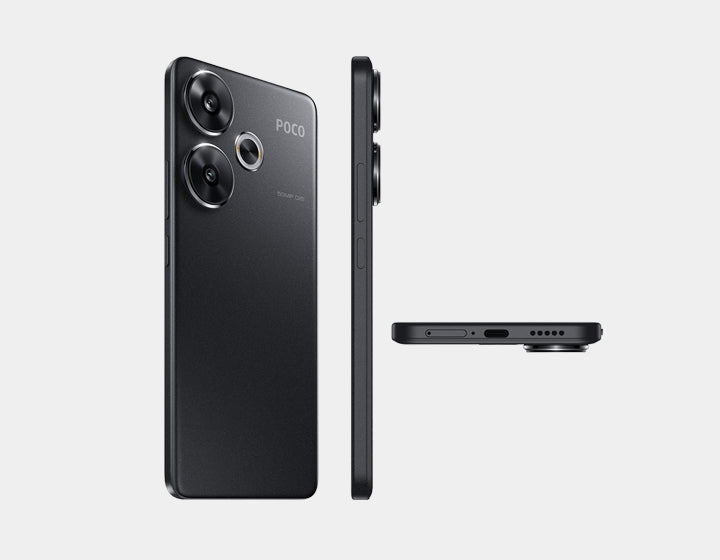Xiaomi Poco F6 5G Smartphone 256GB ROM 8GB RAM Dual SIM GSM Unlocked (Black) - Fast Performance for Gaming, Streaming & Productivity