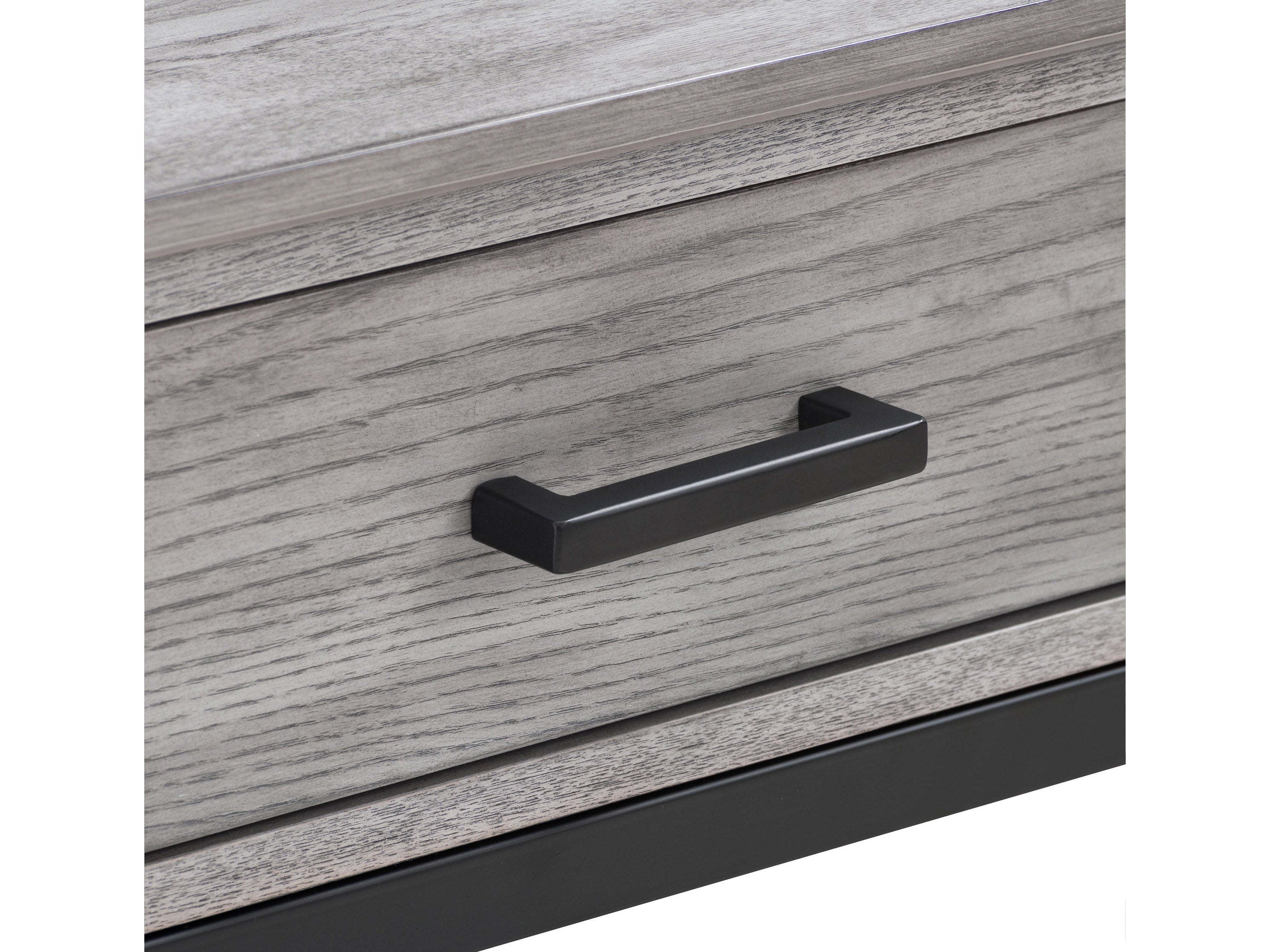 Modern Grey TV Stand for TVs up to 95 Inches - Sturdy Entertainment Center with Storage Shelves for Living Room, Bedroom & Home Theater Setup