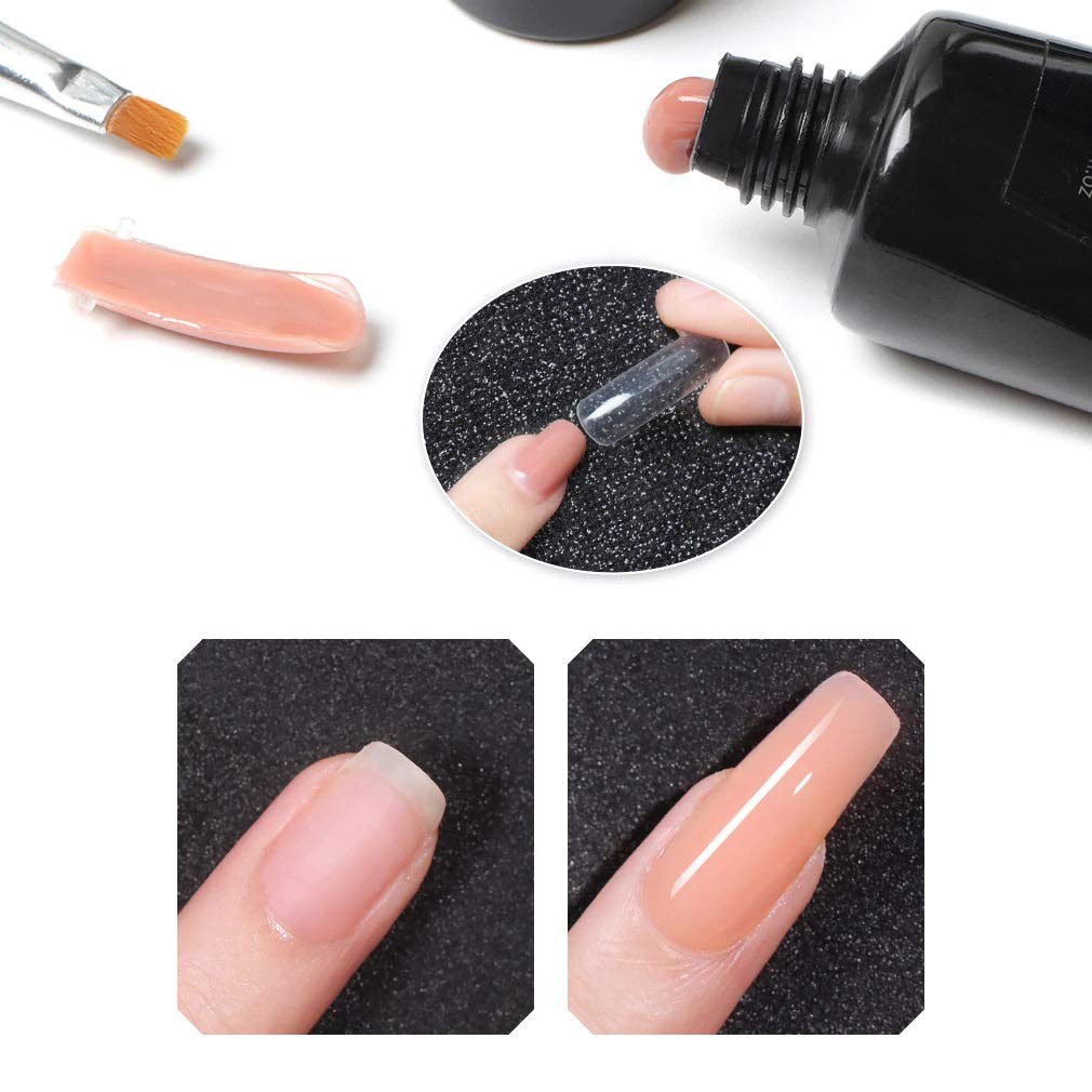 VENALISA R26 30ml Poly Extension Gel - Professional Nail Builder Gel for Strong Nail Enhancements & Extensions | Includes Slip Solution & Application Tools | Perfect for Salon, DIY Manicures & Nail Art