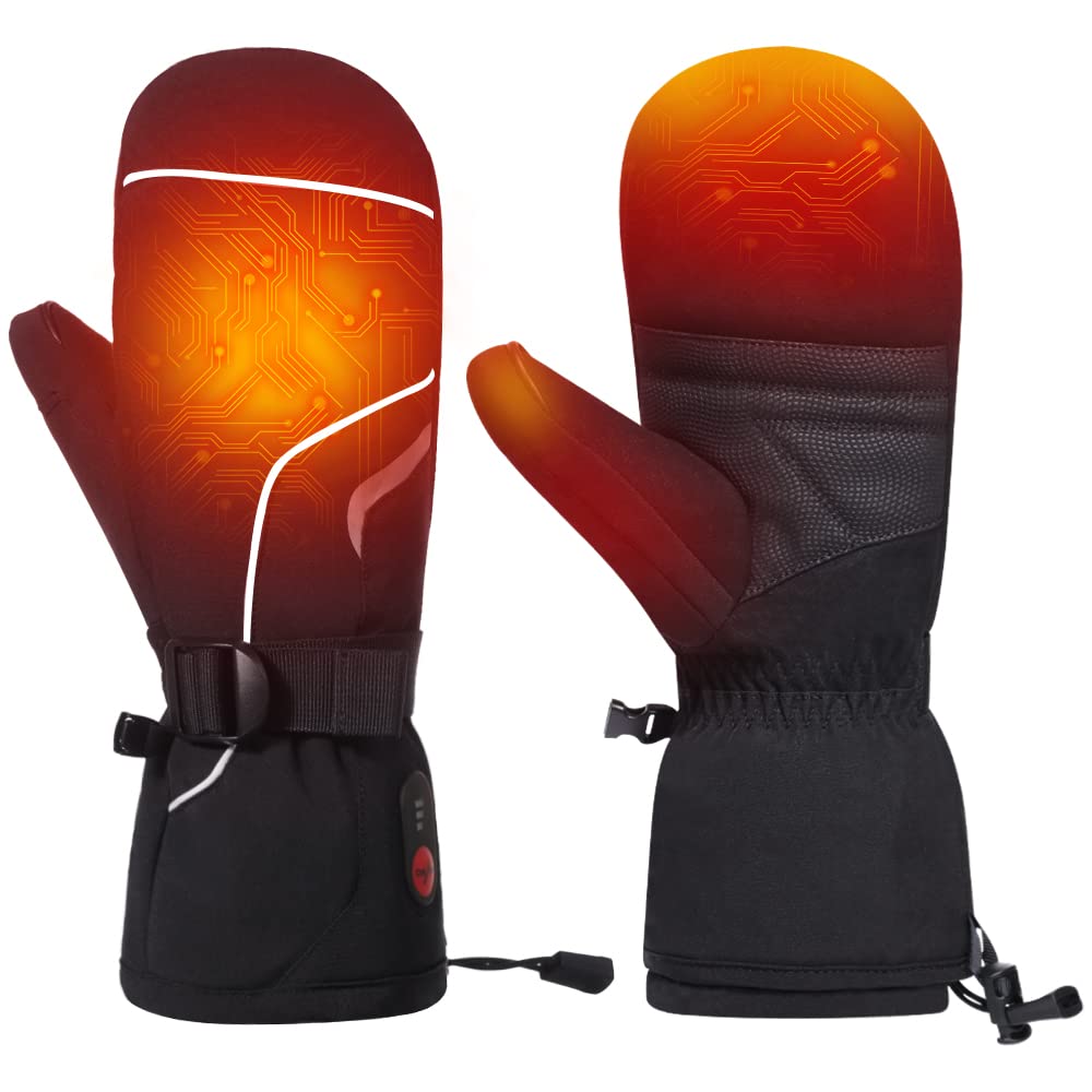 Savior Electric Heated Glove Liners - Rechargeable Thin Winter Gloves for Men & Women - Perfect for Driving, Typing, Running & Outdoor Activities
