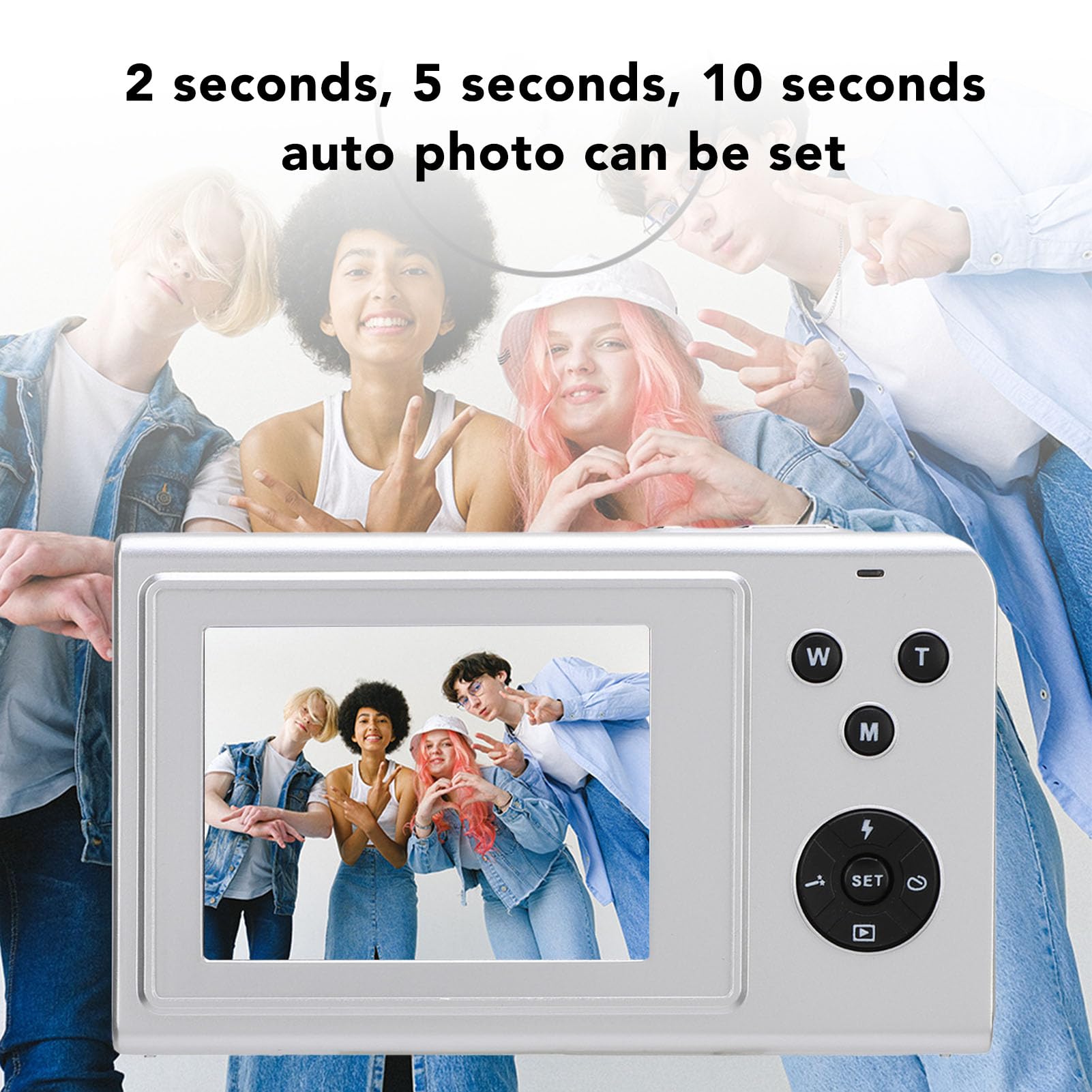 4K 68MP Digital Camera with 2.4