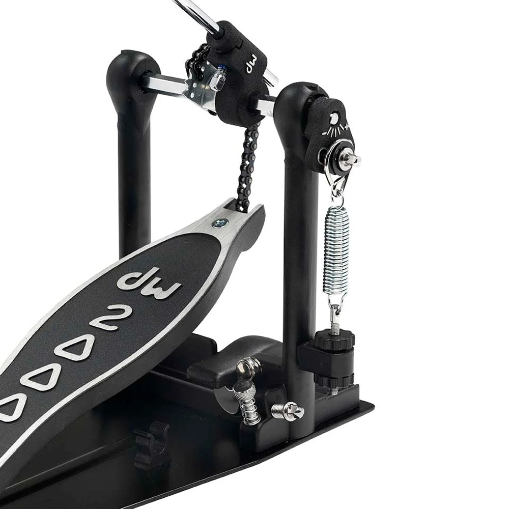DW 2000 Series Single Bass Drum Pedal - Professional Drum Kit Accessory for Drummers | Perfect for Live Performances, Studio Recording & Practice Sessions