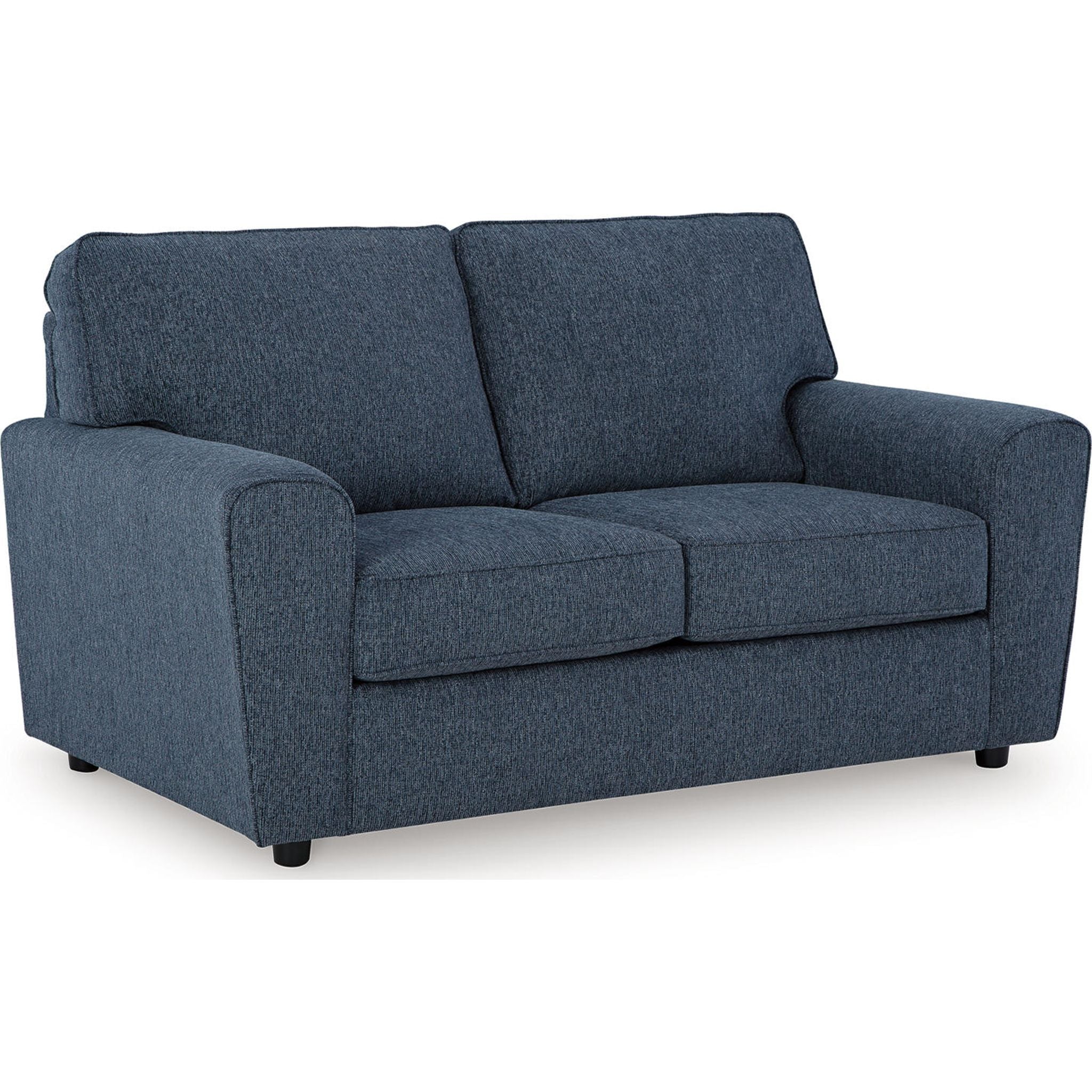 Arlis Loveseat Cobalt Blue - Modern Small Sofa for Living Room, Apartment, or Office - Perfect for Relaxing, Reading, and Entertaining Guests