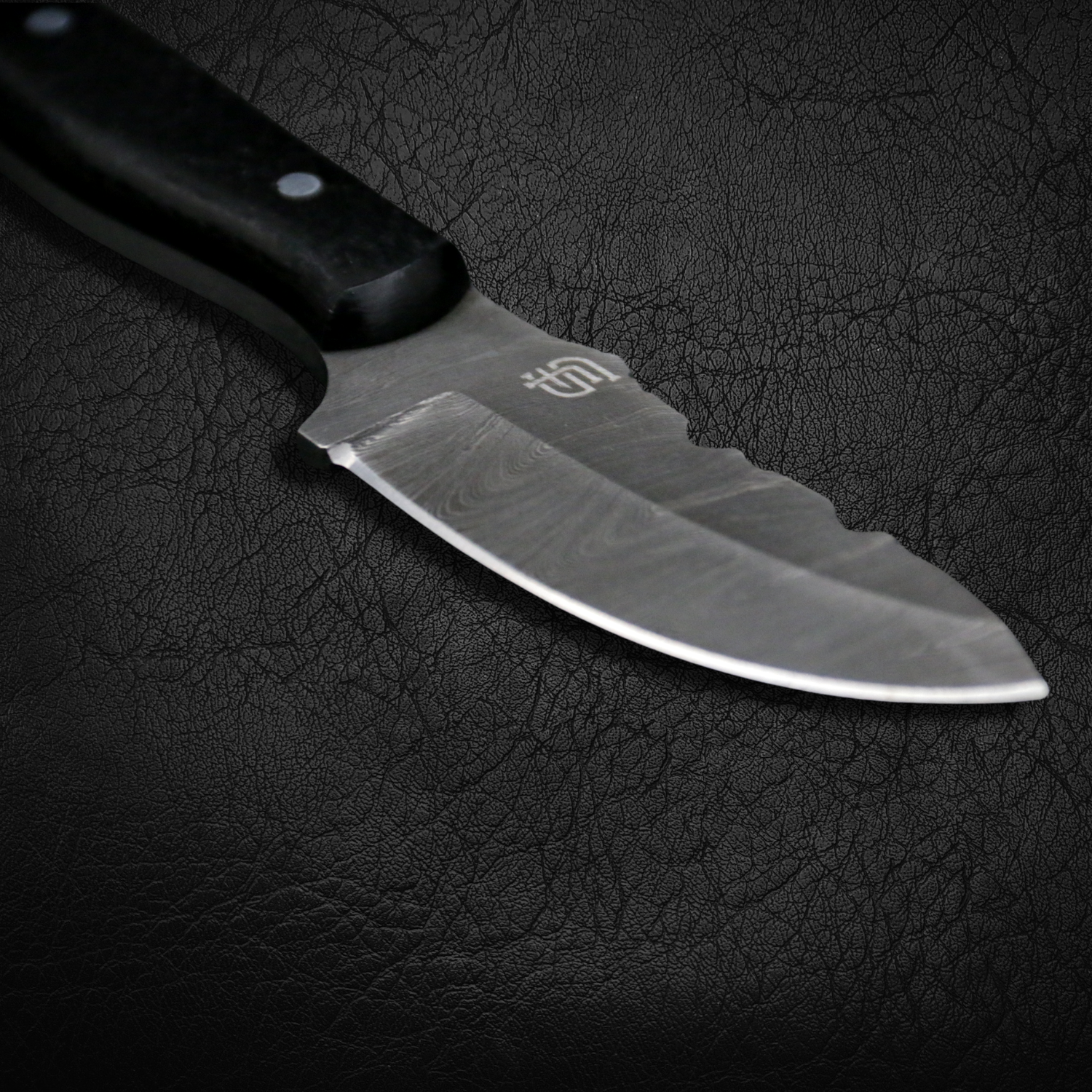 Premium Shackleton Damascus Steel Skinner Knife - High-Quality Hunting, Outdoor & Survival Tool for Camping, Bushcraft & Skinning Game