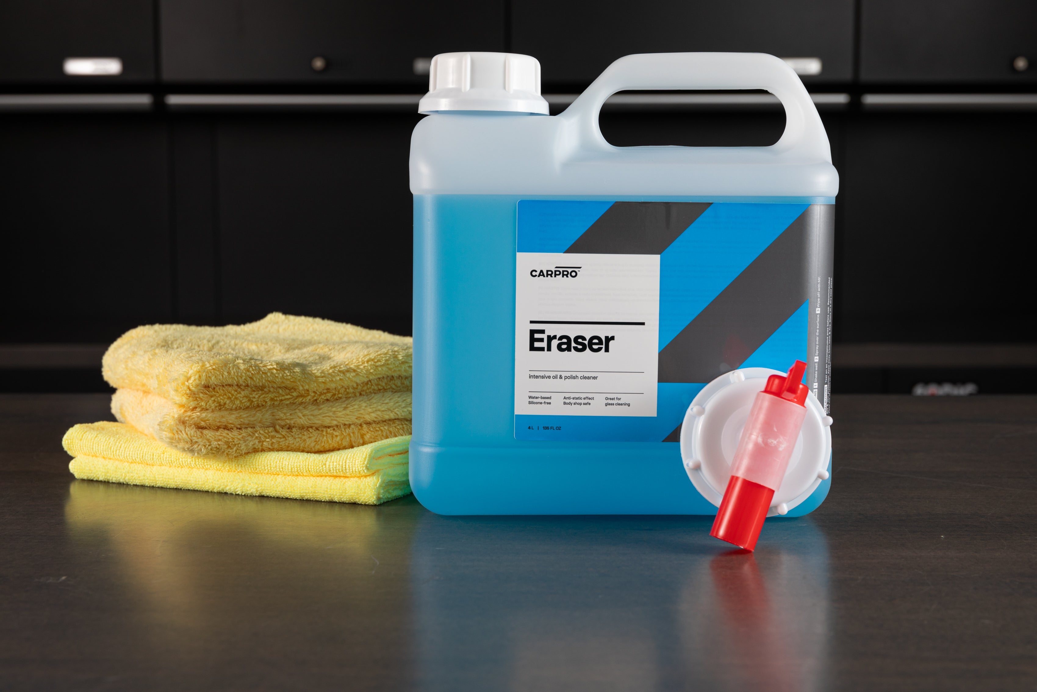 CarPro Eraser - Premium Car Paint Decontamination & Iron Remover - Perfect for Detailing, Ceramic Coating Prep, and Paint Correction - Ideal for Auto Enthusiasts and Professional Detailing Shops
